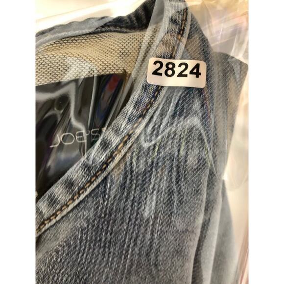 Joe's Jeans Marnie Jumpsuit Sleeveless French Terry Denim Tatra Blue NWT Small - Picture 11 of 11